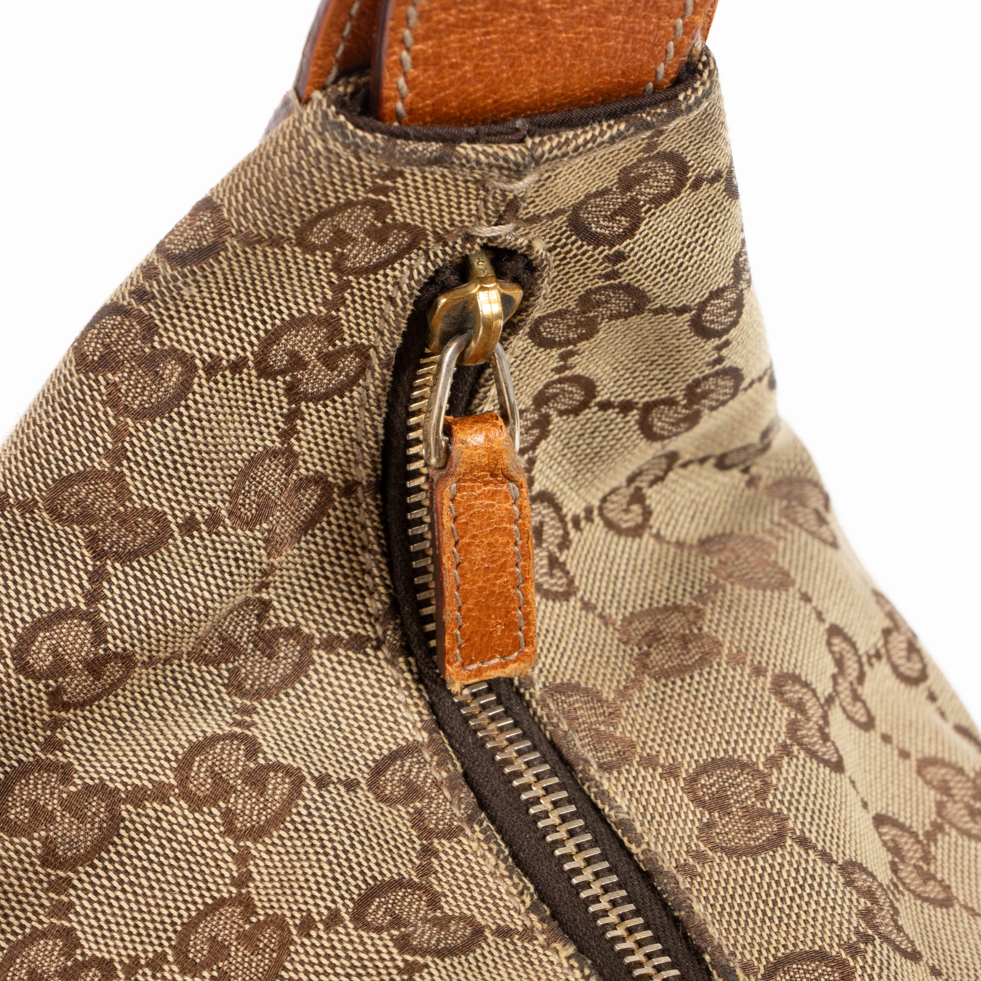 Gucci GG Canvas Medium Horsebit Hobo