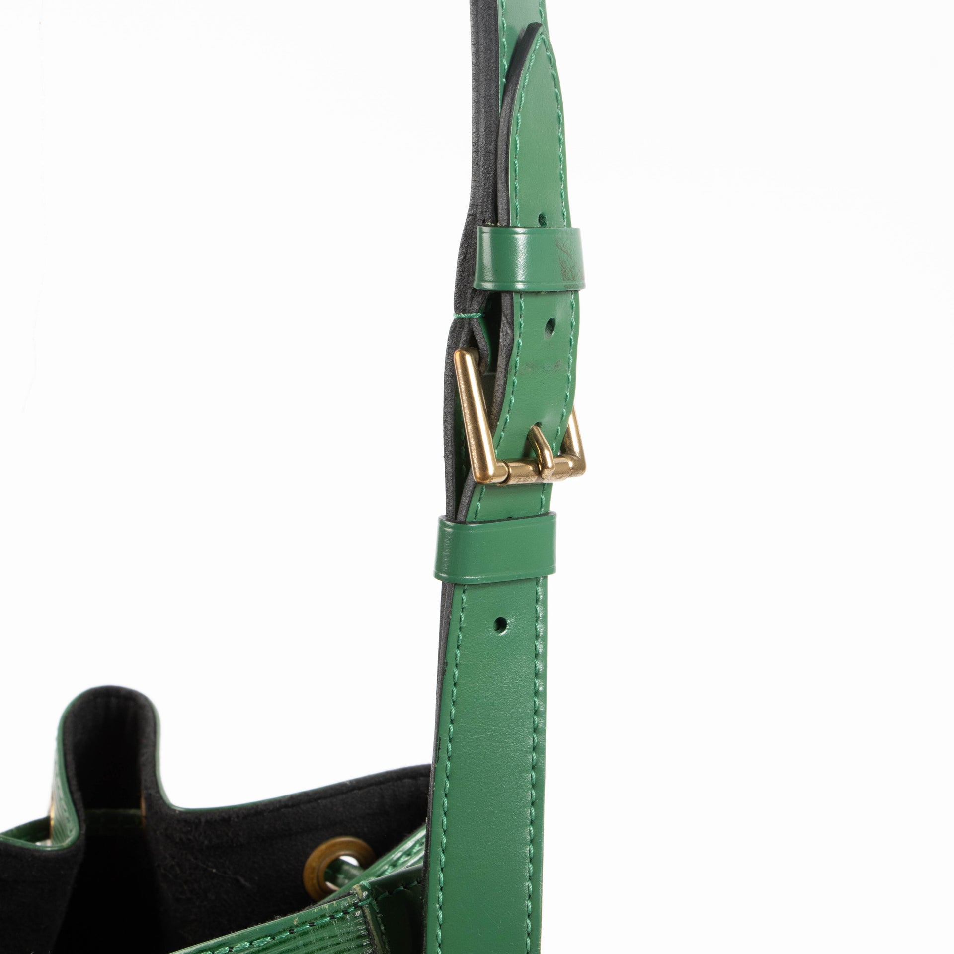 Louis Vuitton Borneo Green Epi Noé PM