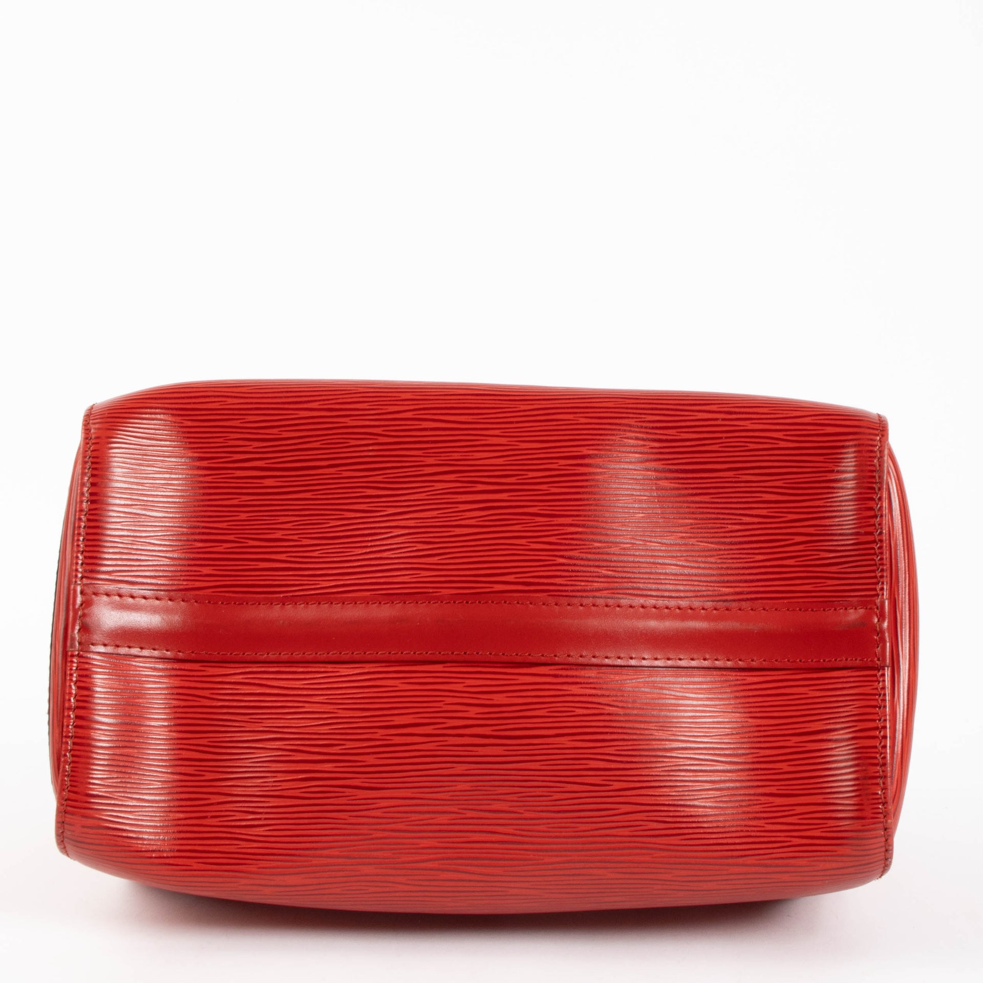 Louis Vuitton Red Epi Speedy 25 Bag