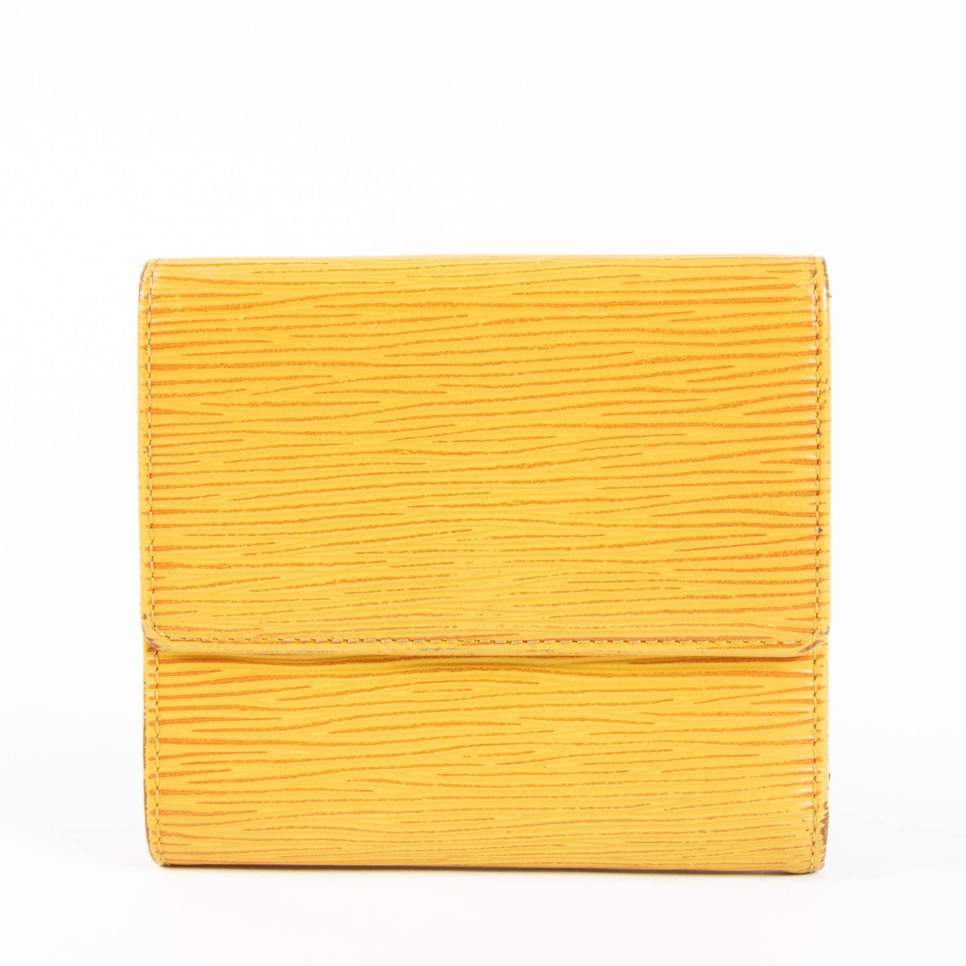 Louis Vuitton Tassil Yellow Epi Noé PM + Elise Wallet