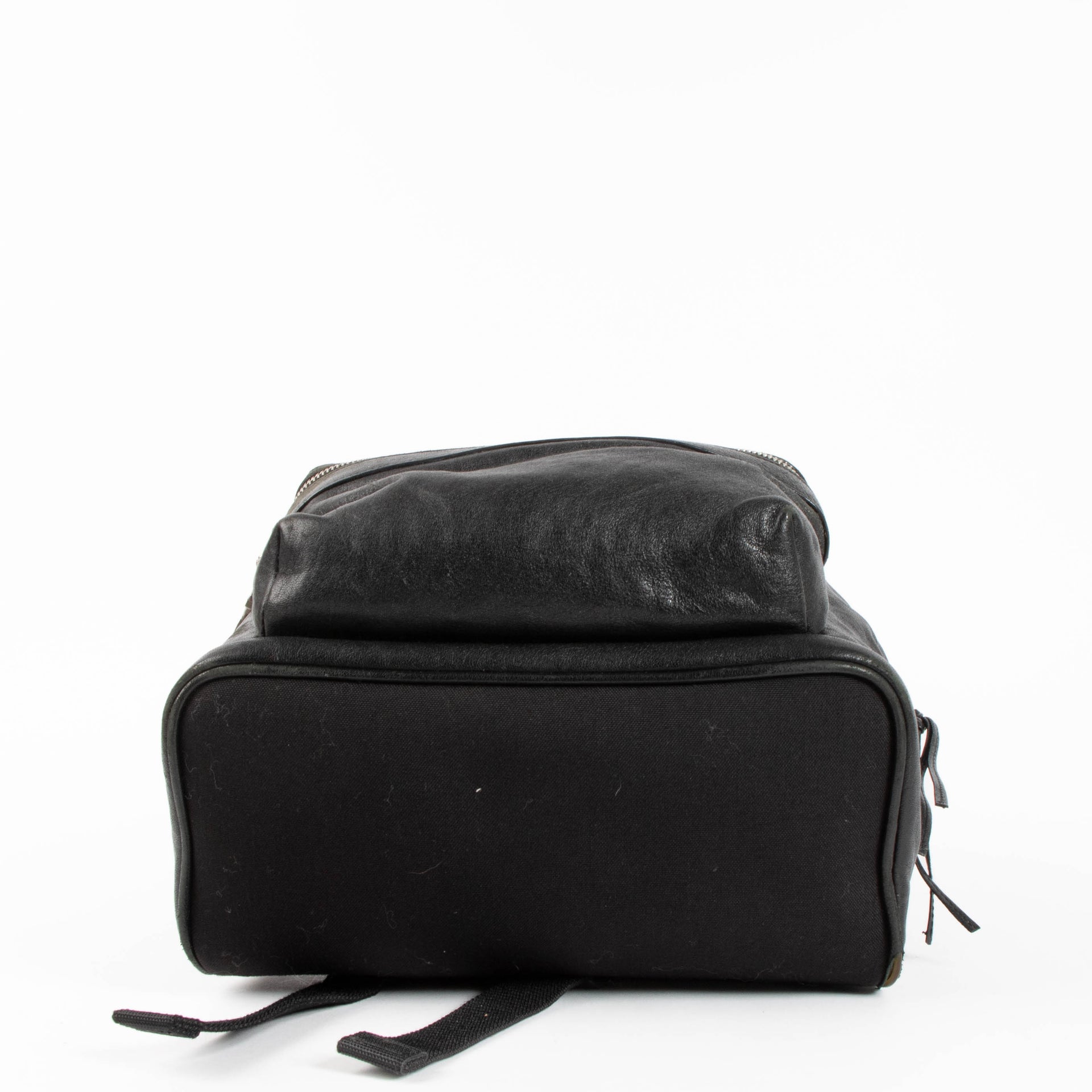Saint Laurent Black Leather Backpack