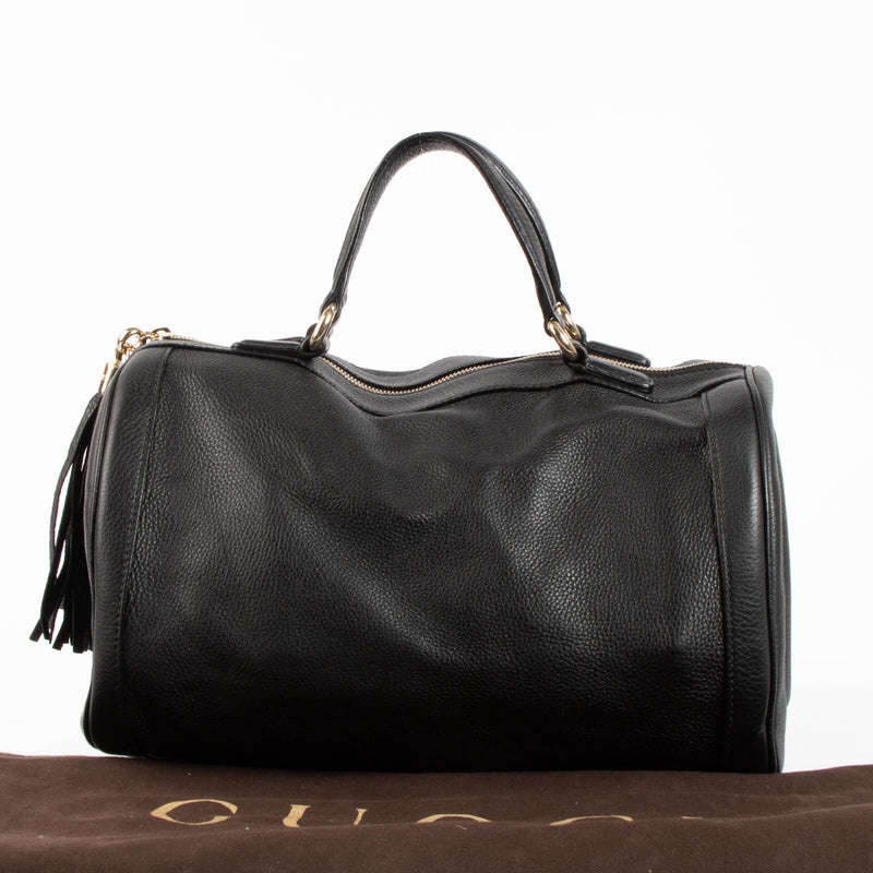 Gucci Black Soho Boston Bag
