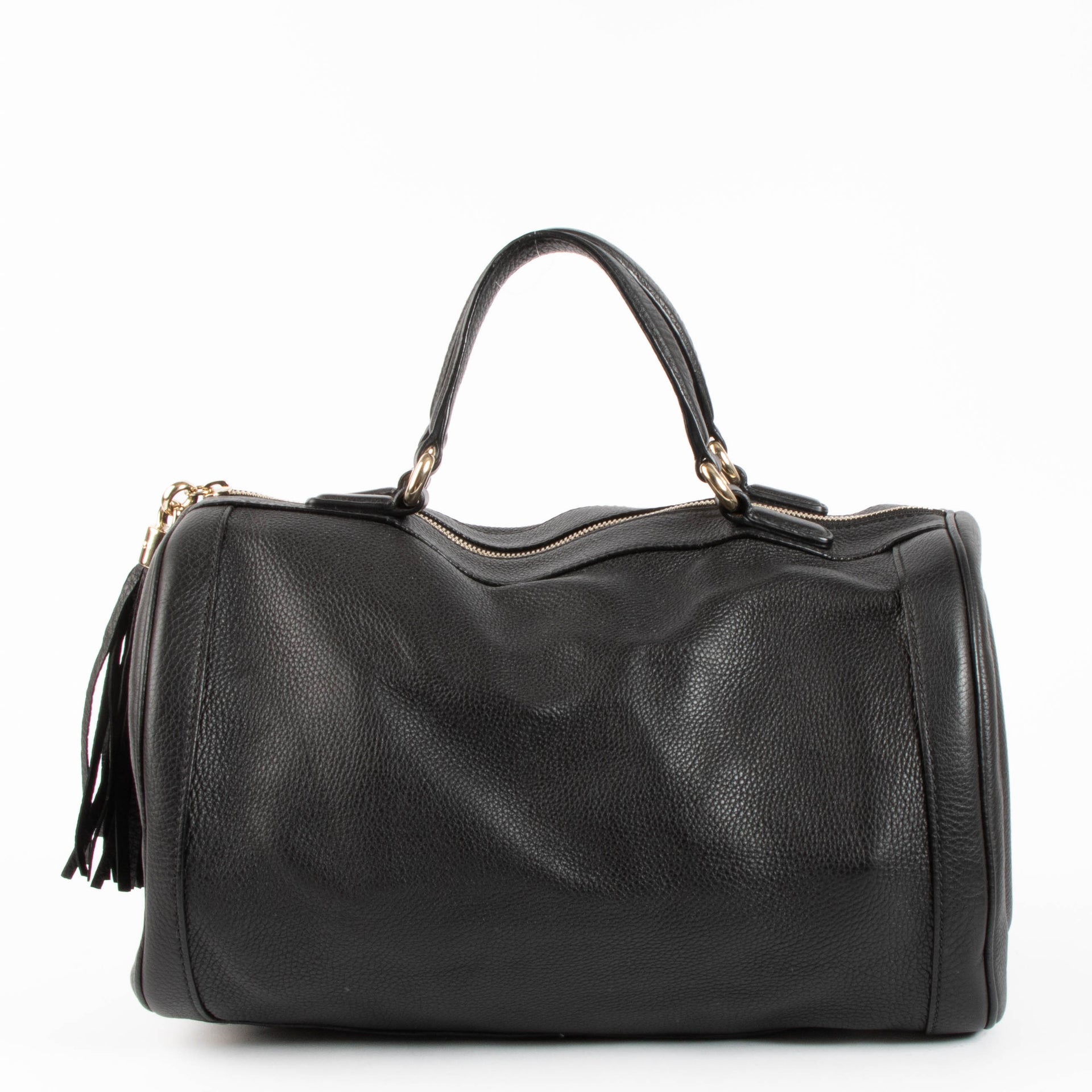 Gucci Black Soho Boston Bag