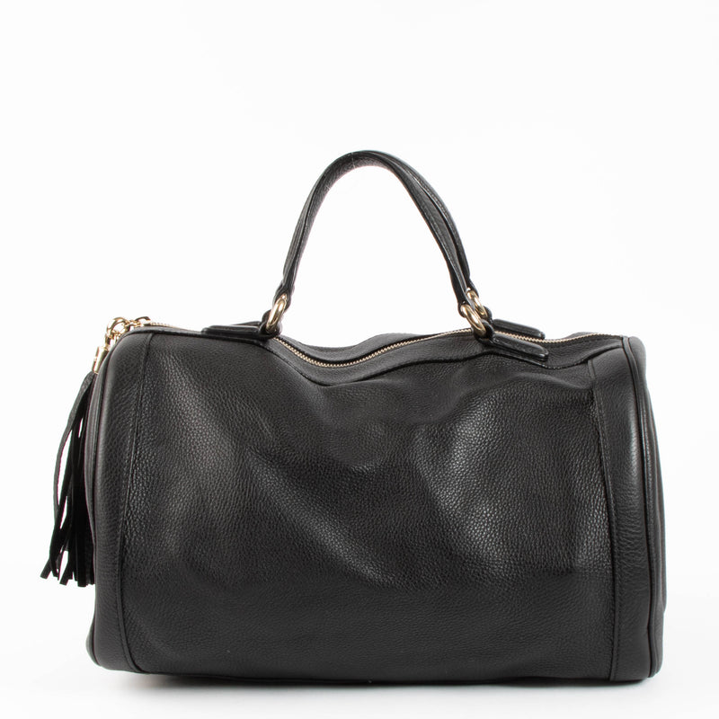 Gucci Black Soho Boston Bag
