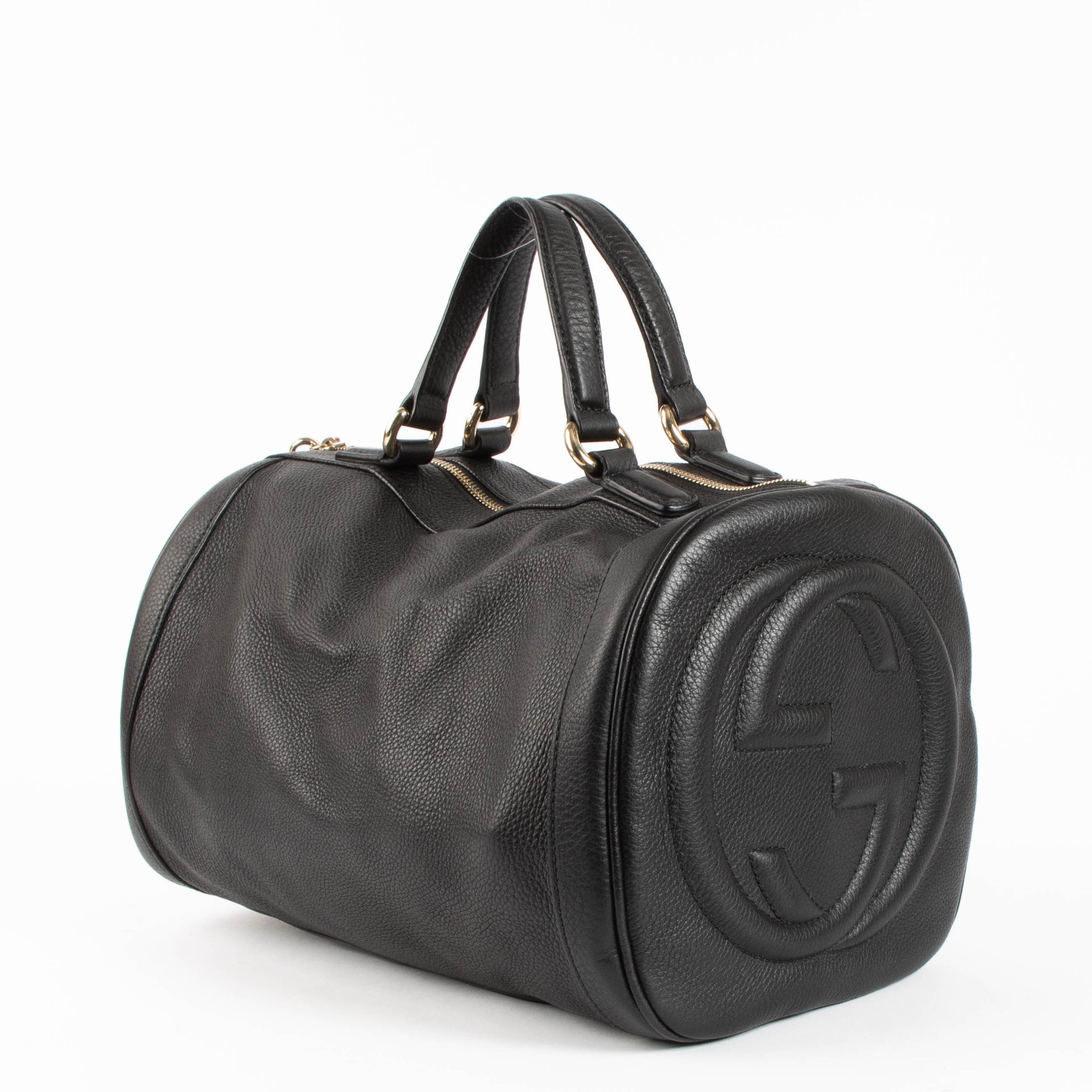 Gucci Black Soho Boston Bag
