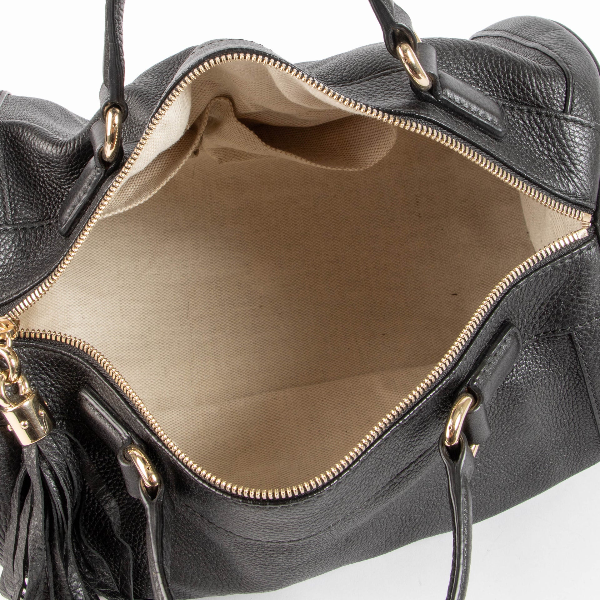Gucci Black Soho Boston Bag