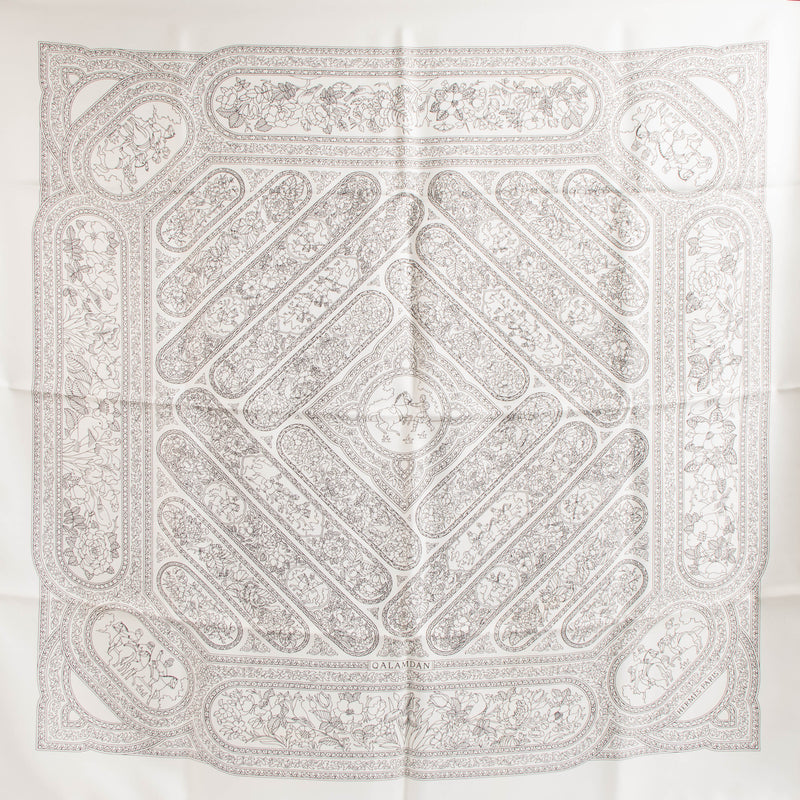 Hermès Silk Qalamdan Carre 90 Scarf
