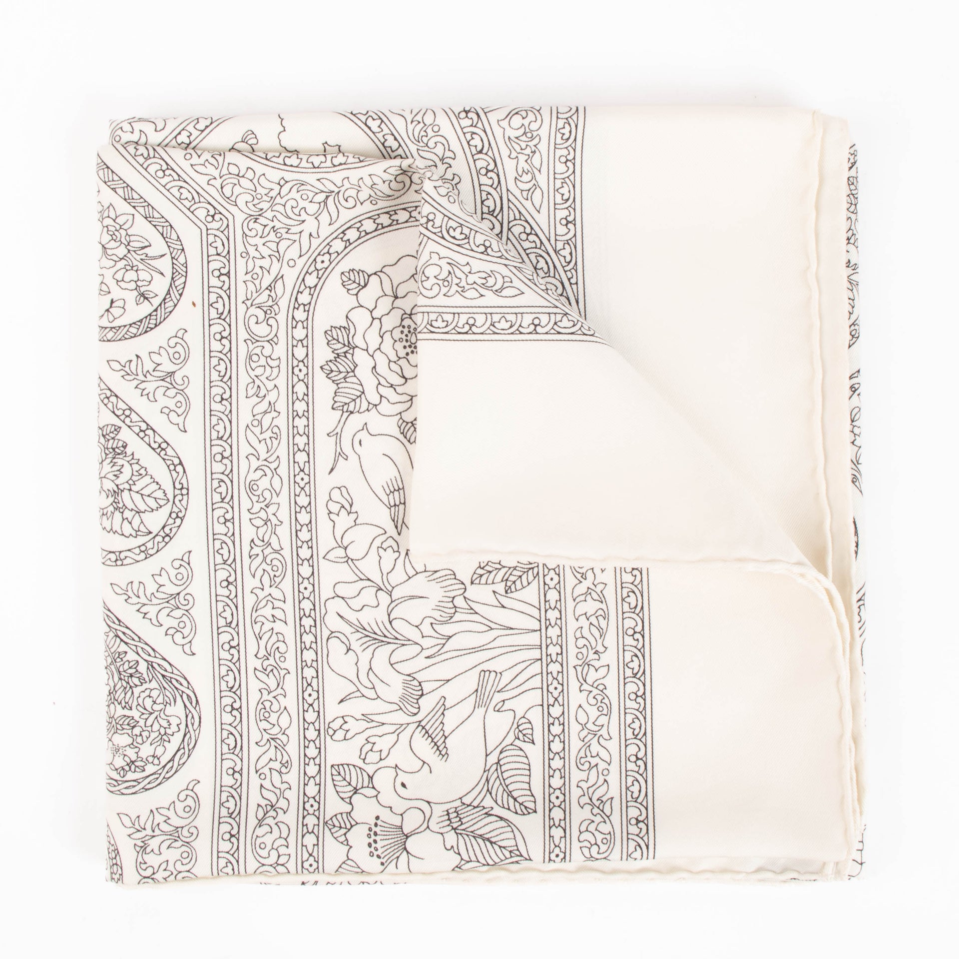 Hermès Silk Qalamdan Carre 90 Scarf