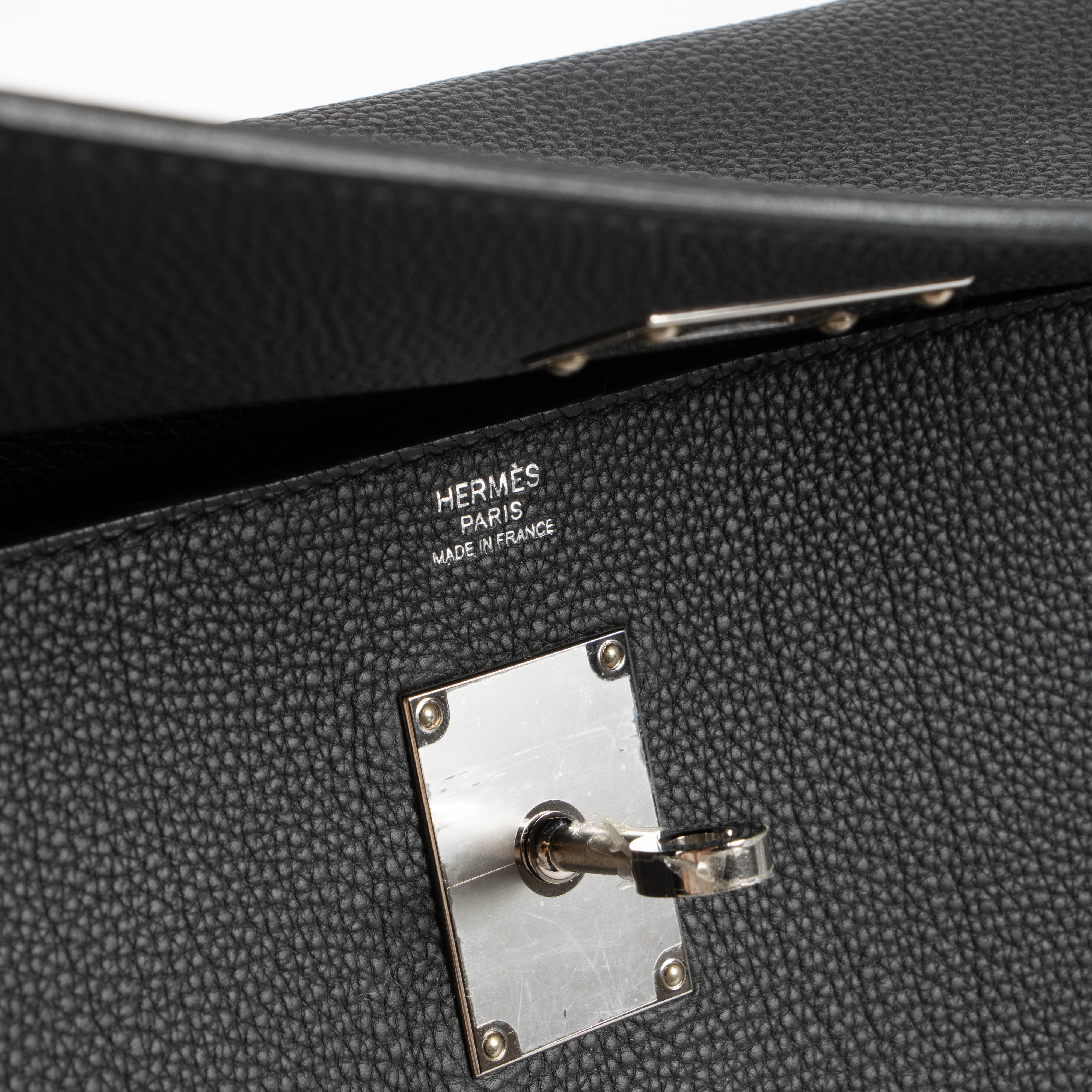 Hermès Kelly Messenger GM Black Togo PHW – Labellov