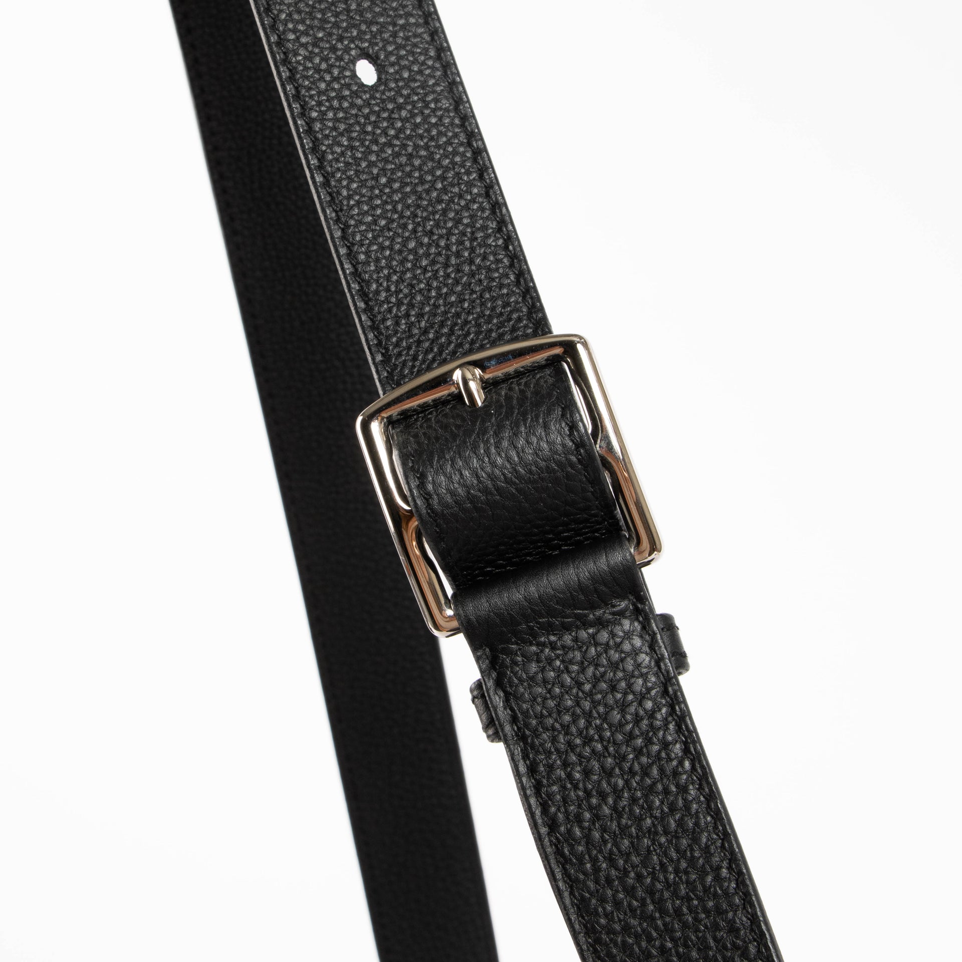 Hermès Kelly Messenger GM Black Togo PHW