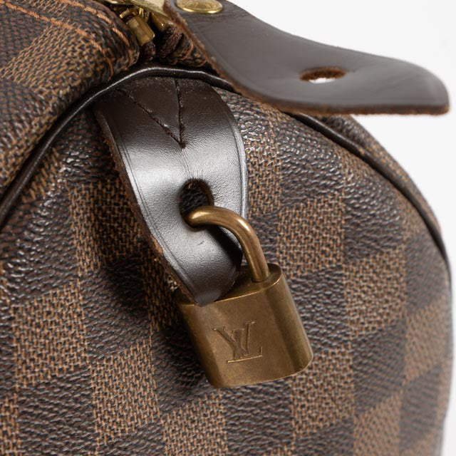 Louis Vuitton Damier Ebene Speedy 35 Bag