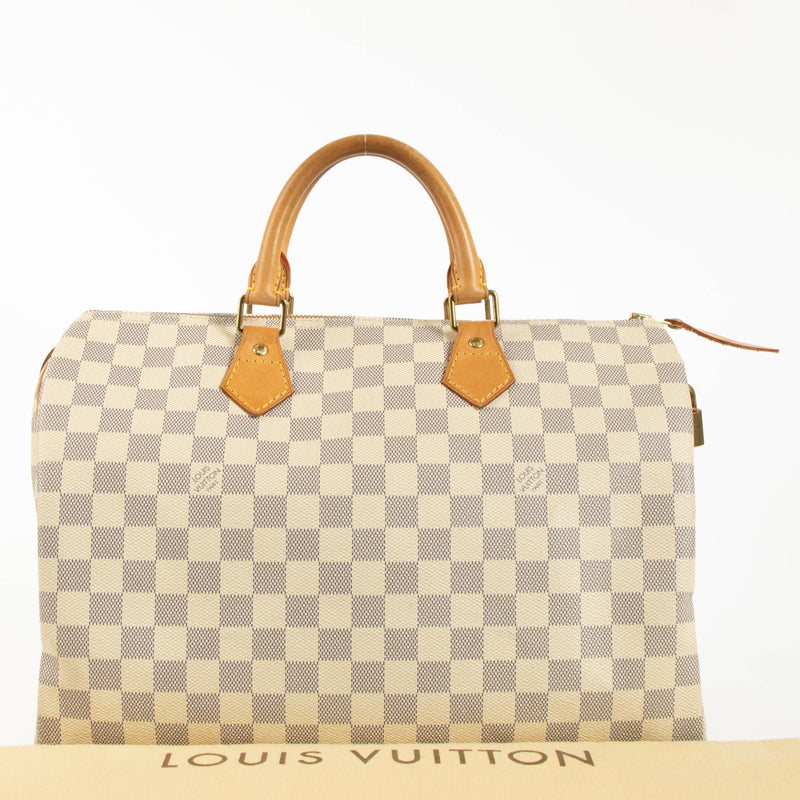 Louis Vuitton Damier Azur Speedy 35 Bag