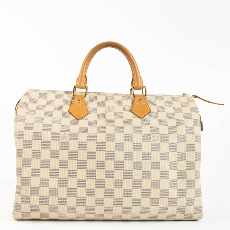 Louis Vuitton Damier Azur Speedy 35 Bag