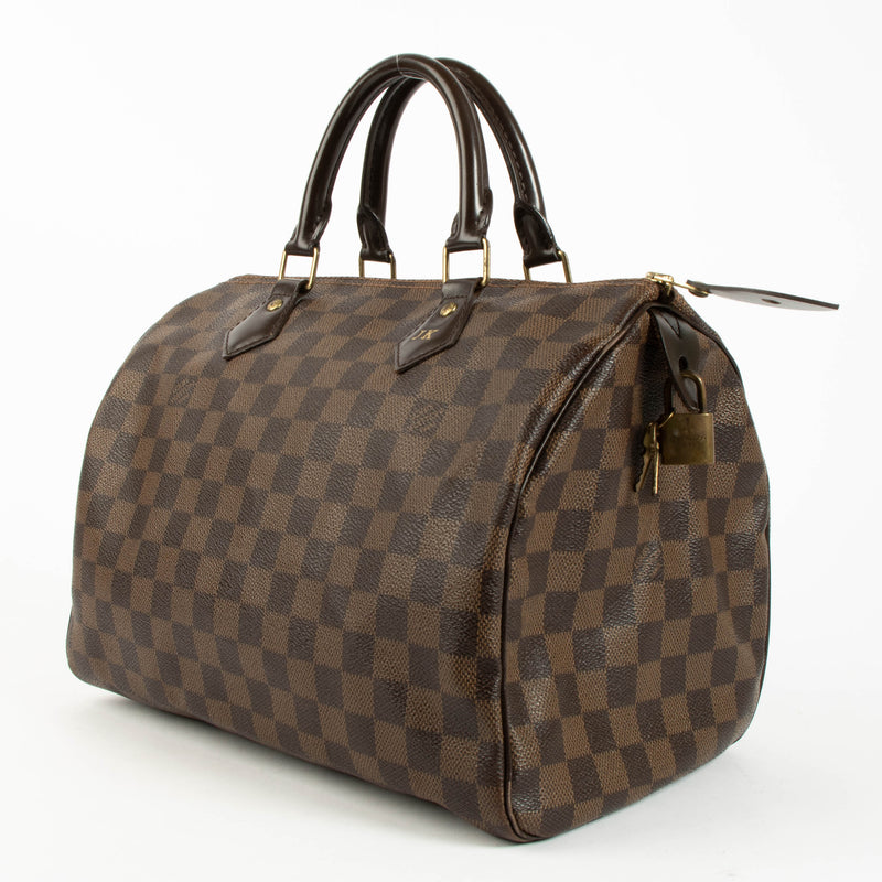 Louis Vuitton Speedy 30 Damier Ebene