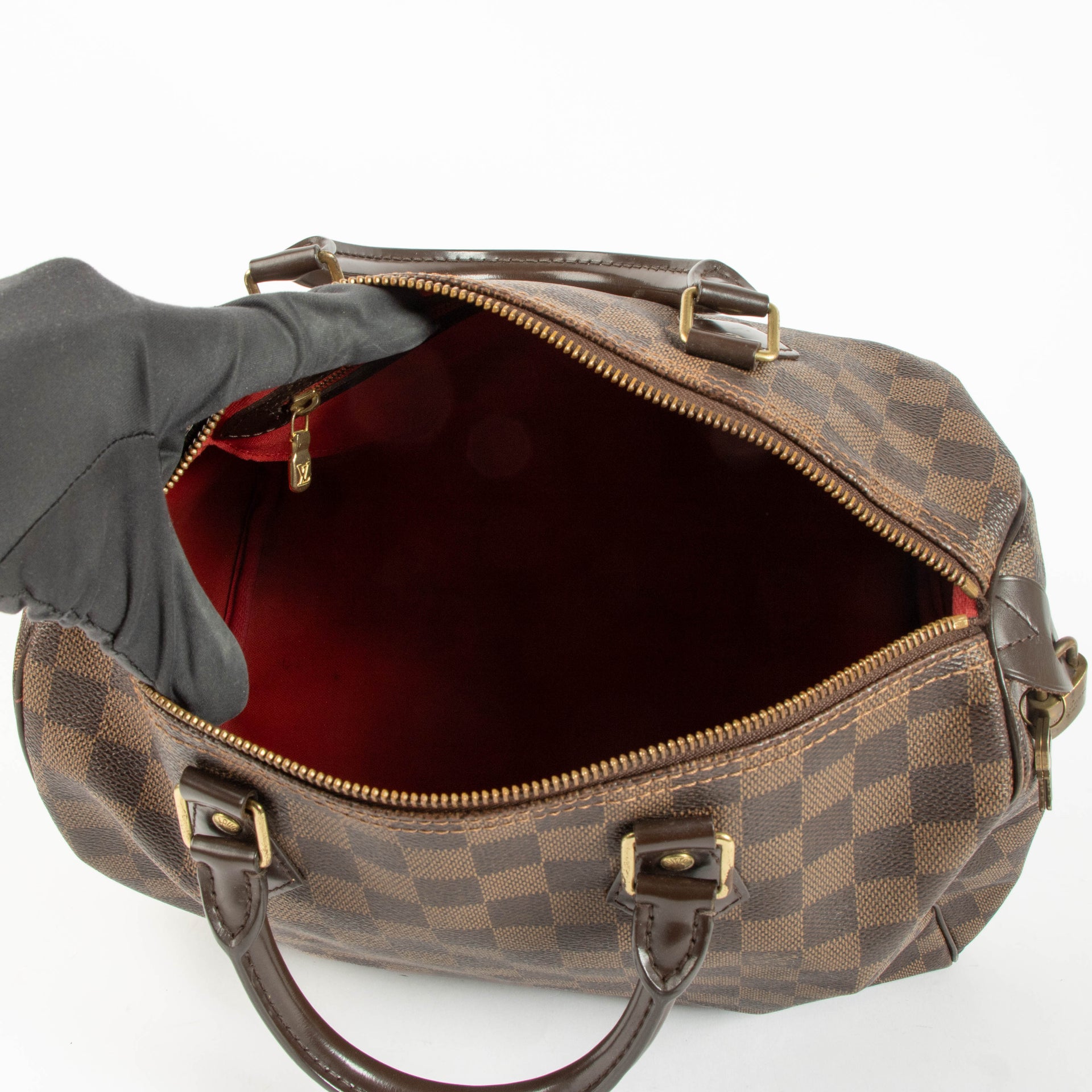 Louis Vuitton Speedy 30 Damier Ebene Bag