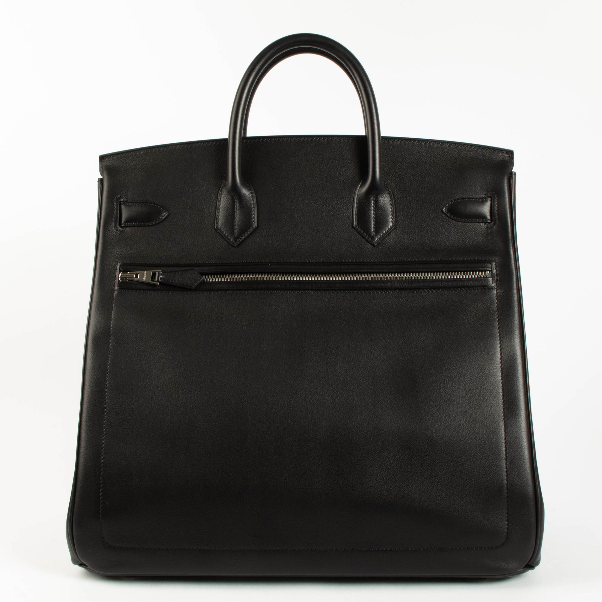 Hermès Black Evergrain HAC Rock 40 PHW