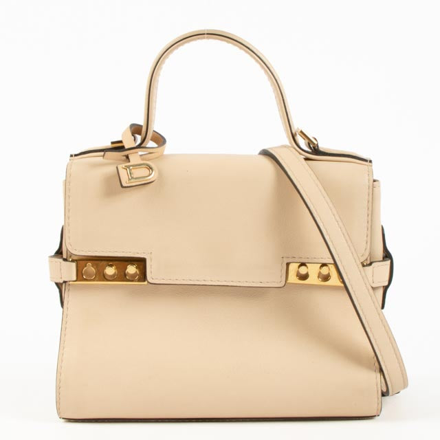 Delvaux Nude Souple Calf Tempête Micro Bag