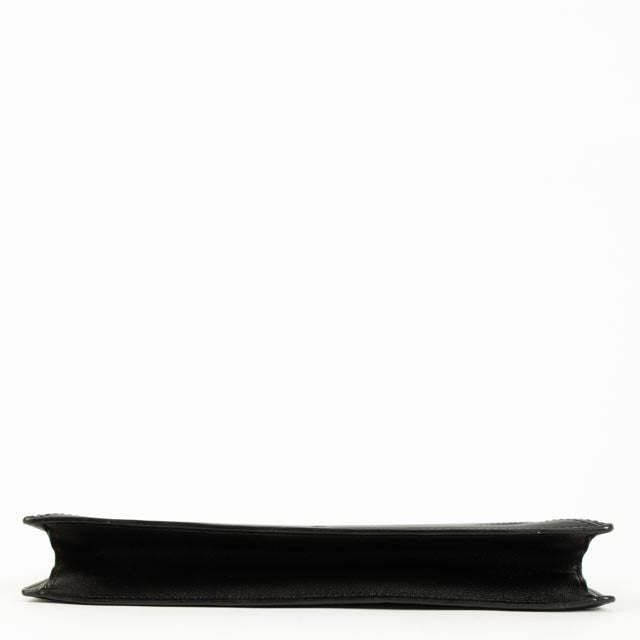 Shop the authentic Delvaux Black Polo Brin de Folle Chain Clutch on Labellov.com!
