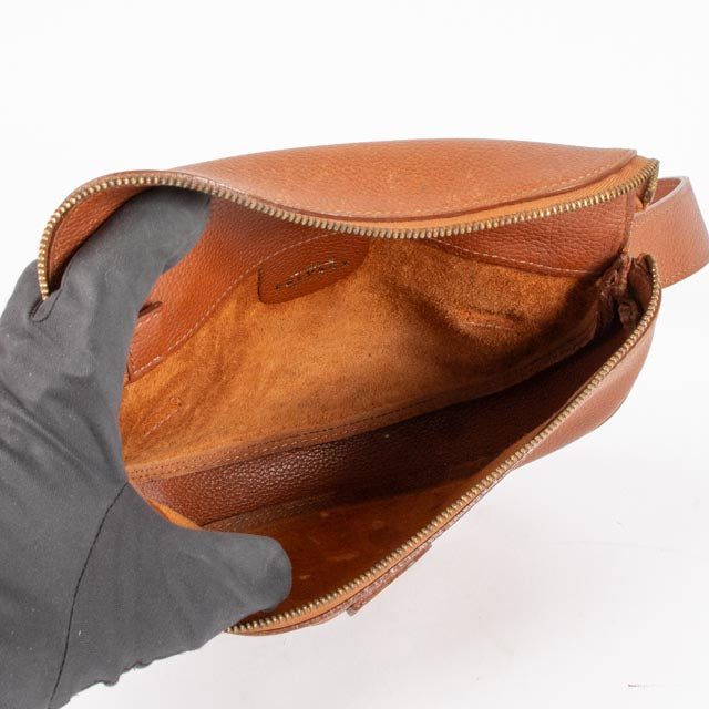 Delvaux Camel Trotteur Evasion Belt Bag
