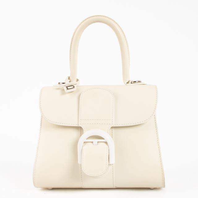 Delvaux Ivory Box Calf Brillant Mini