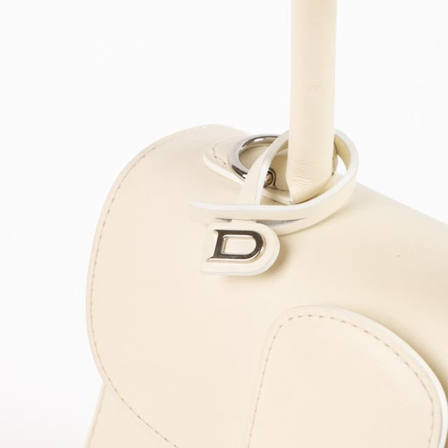 Delvaux Ivory Box Calf Brillant Mini