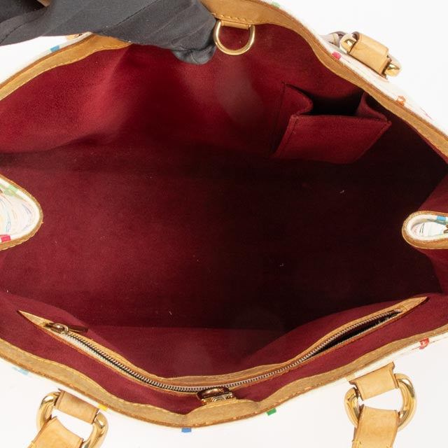 Louis Vuitton Murakami White Monogram Multicolor Aurelia Bag