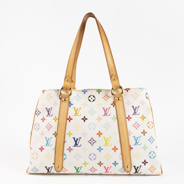 Louis Vuitton Murakami White Monogram Multicolor Aurelia Bag