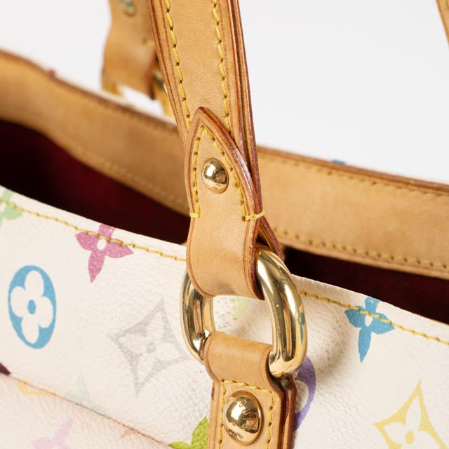Louis Vuitton Murakami White Monogram Multicolor Aurelia Bag