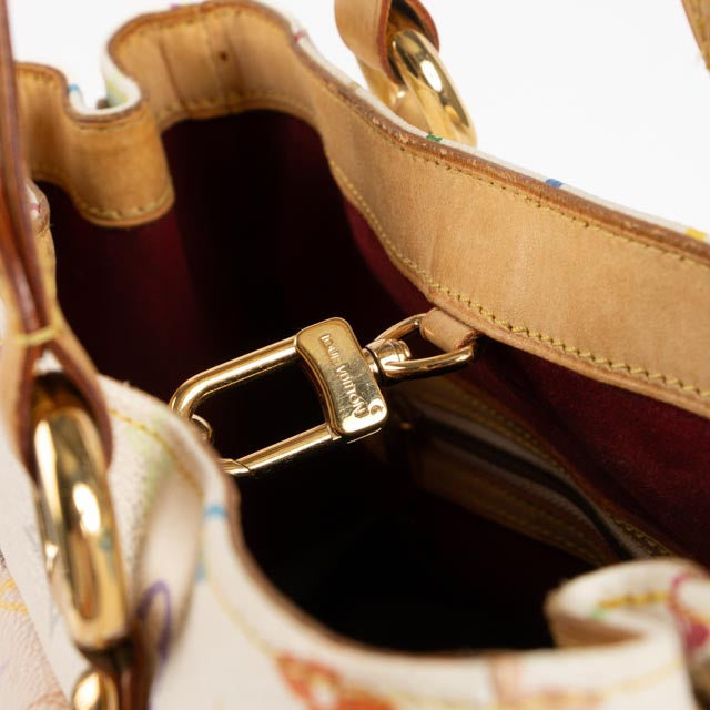 Louis Vuitton Murakami White Monogram Multicolor Aurelia Bag