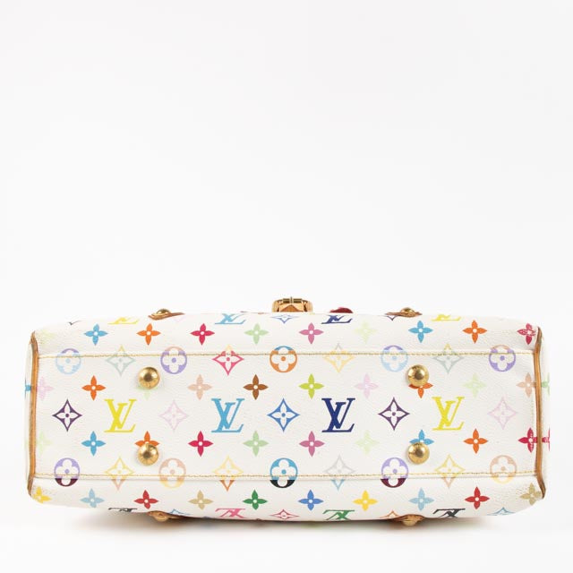 Louis Vuitton Murakami White Monogram Multicolor Aurelia Bag