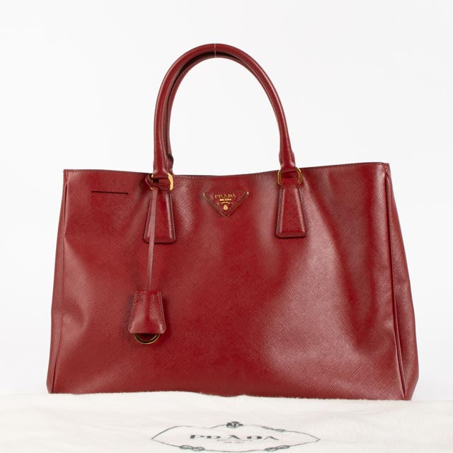 Prada Rubino Saffiano Lux Large Galleria Bag
