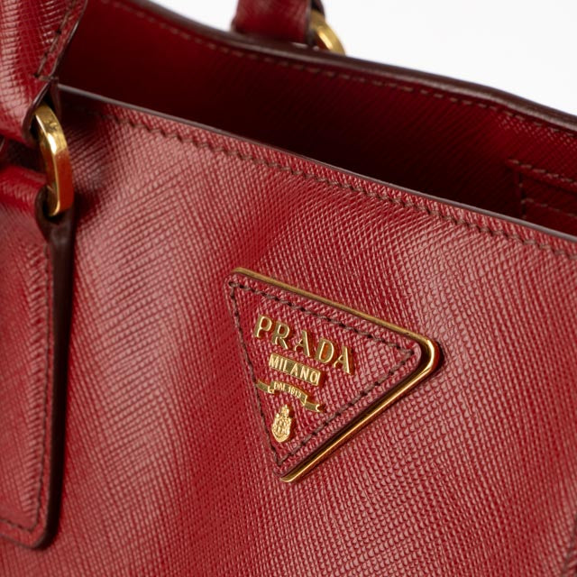 Prada Rubino Saffiano Lux Large Galleria Bag