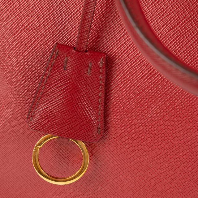Prada Rubino Saffiano Lux Large Galleria Bag