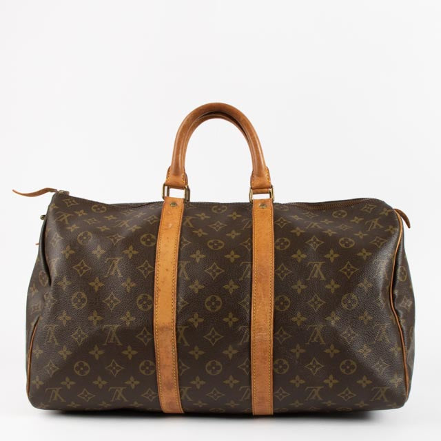 Shop authentic Louis Vuitton 1980s Monogram Keepall 45 Bag on Labellov.com.