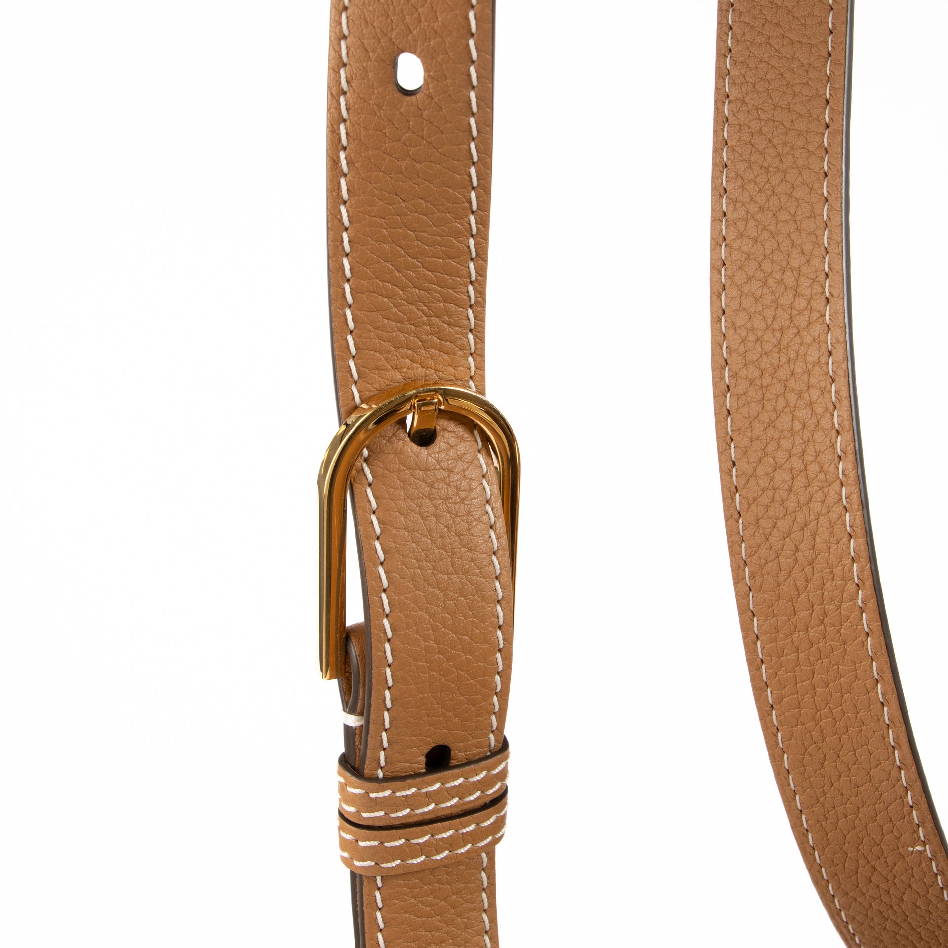 Delvaux Vegetal Taurillon Soft Pin Cabas Surpiqué Bag