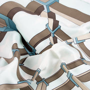Shop this authentic Hermes Blue Silk A.M. Cassandre Gavroche 45 Scarf Pre-Loved on Labellov.com