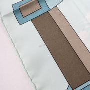 Shop this authentic Hermes Blue Silk A.M. Cassandre Gavroche 45 Scarf Pre-Loved on Labellov.com