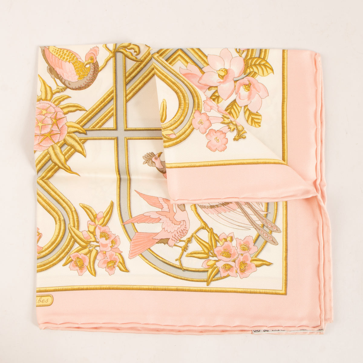 Hermes Caraïbes Silk Gavroche 45 Scarf