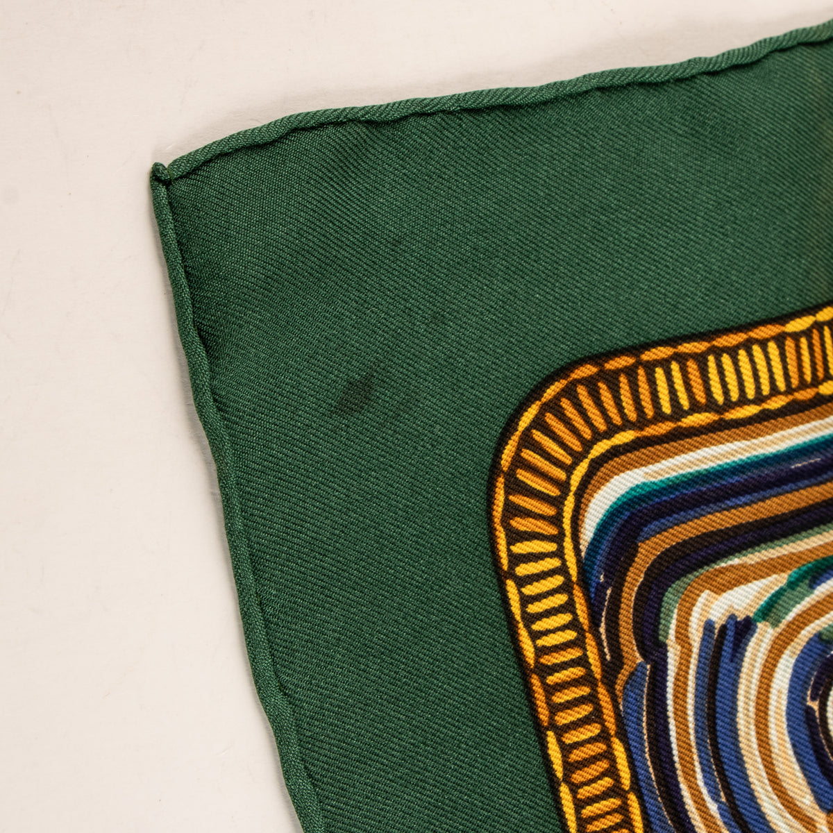 Shop this authentic Hermès Marine Naïve Henry F. Smith Multicolour Silk Carré 70 Scarf pre-loved on labellov.com