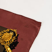 Shop the authentic Hermès Bordeaux Silk Mémoire d’Hermès Carré 90 Scarf on Labellov.com.
