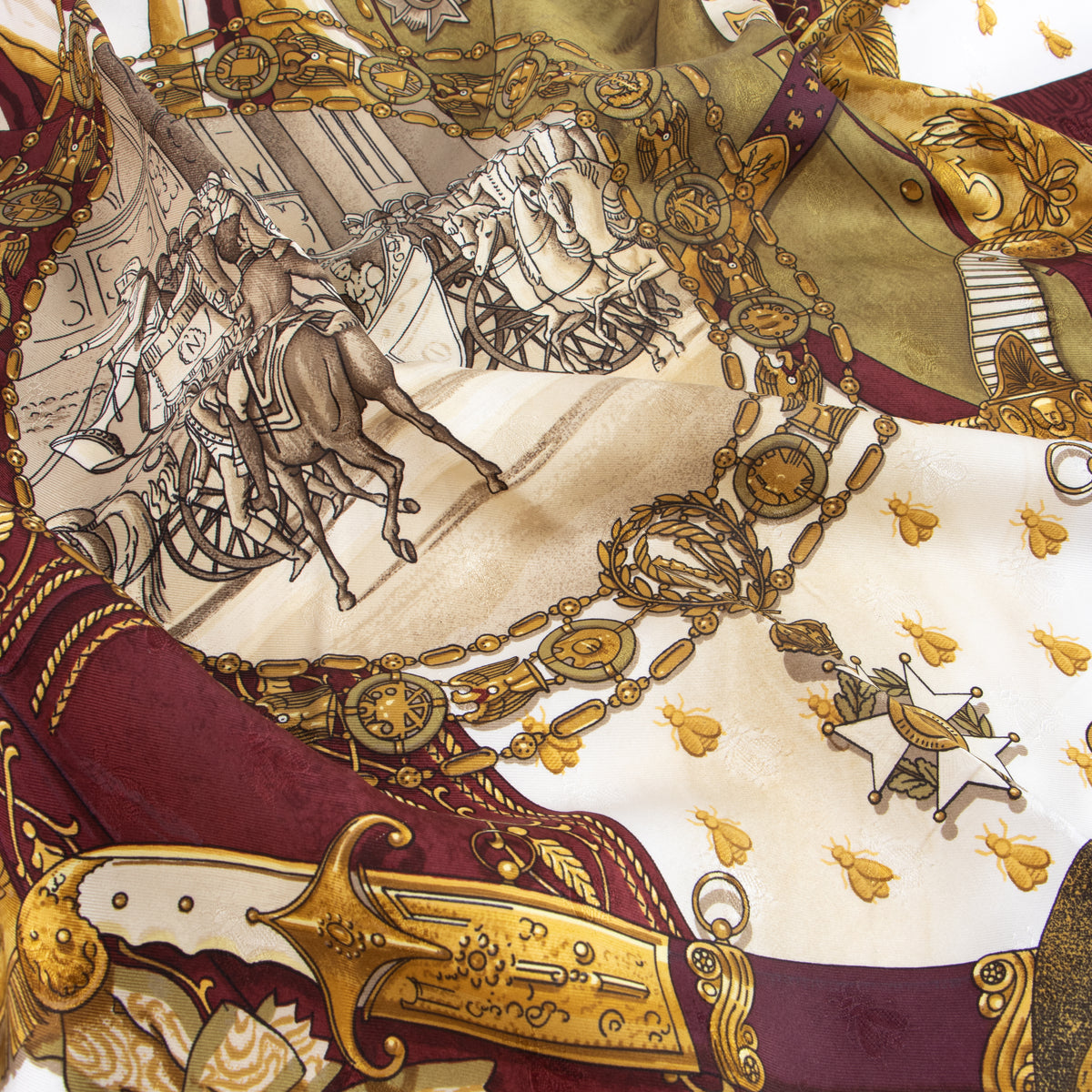 Shop the authentic Hermès Napoléon Silk Scarf (Carré 90) on Labellov.com.