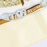 Shop this authentic Hermes Yellow Silk Regina Gavroche 45 Scarf Pre-Loved on Labellov.com