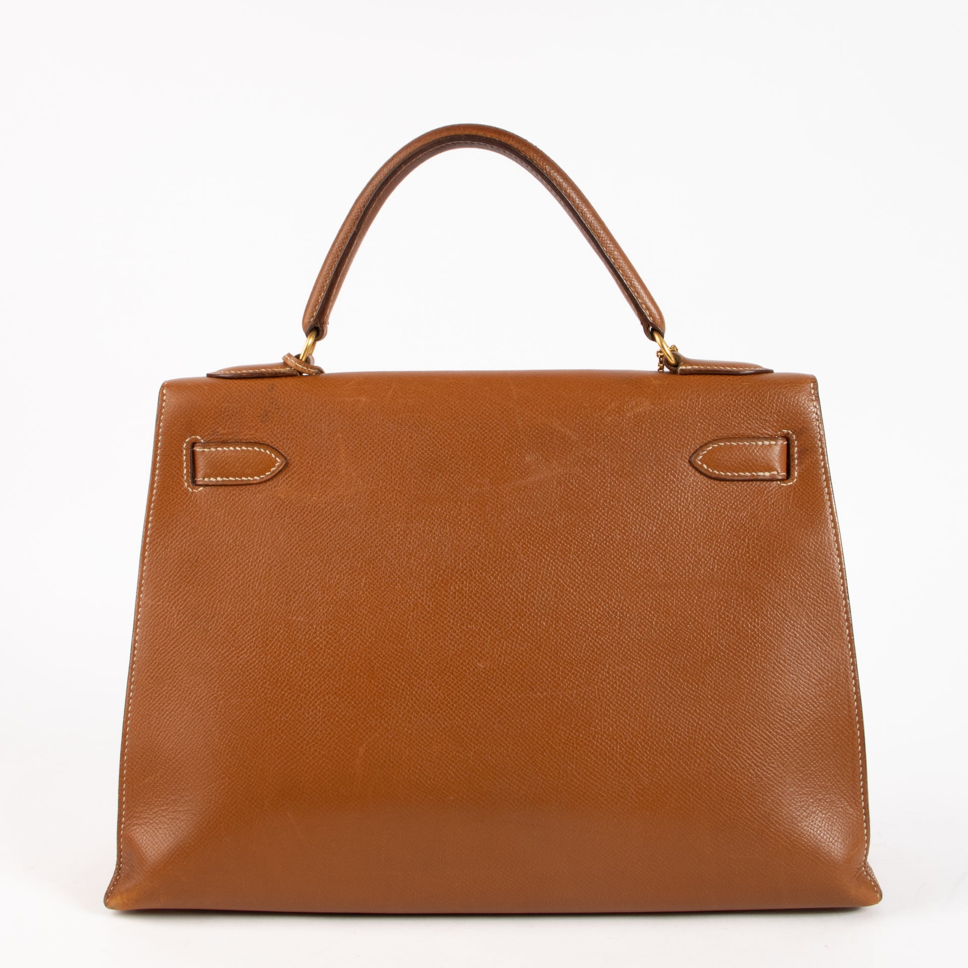 Hermès Kelly 32 Gold Courchevel GHW Bag