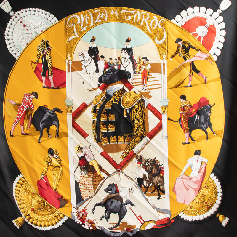 Hermès Carre de Soie 90 Plaza de Toros