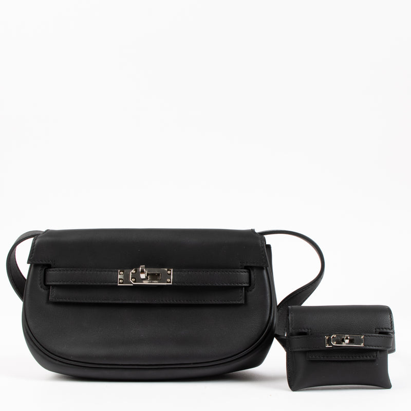 Hermès Kelly Moove Black Swift PHW