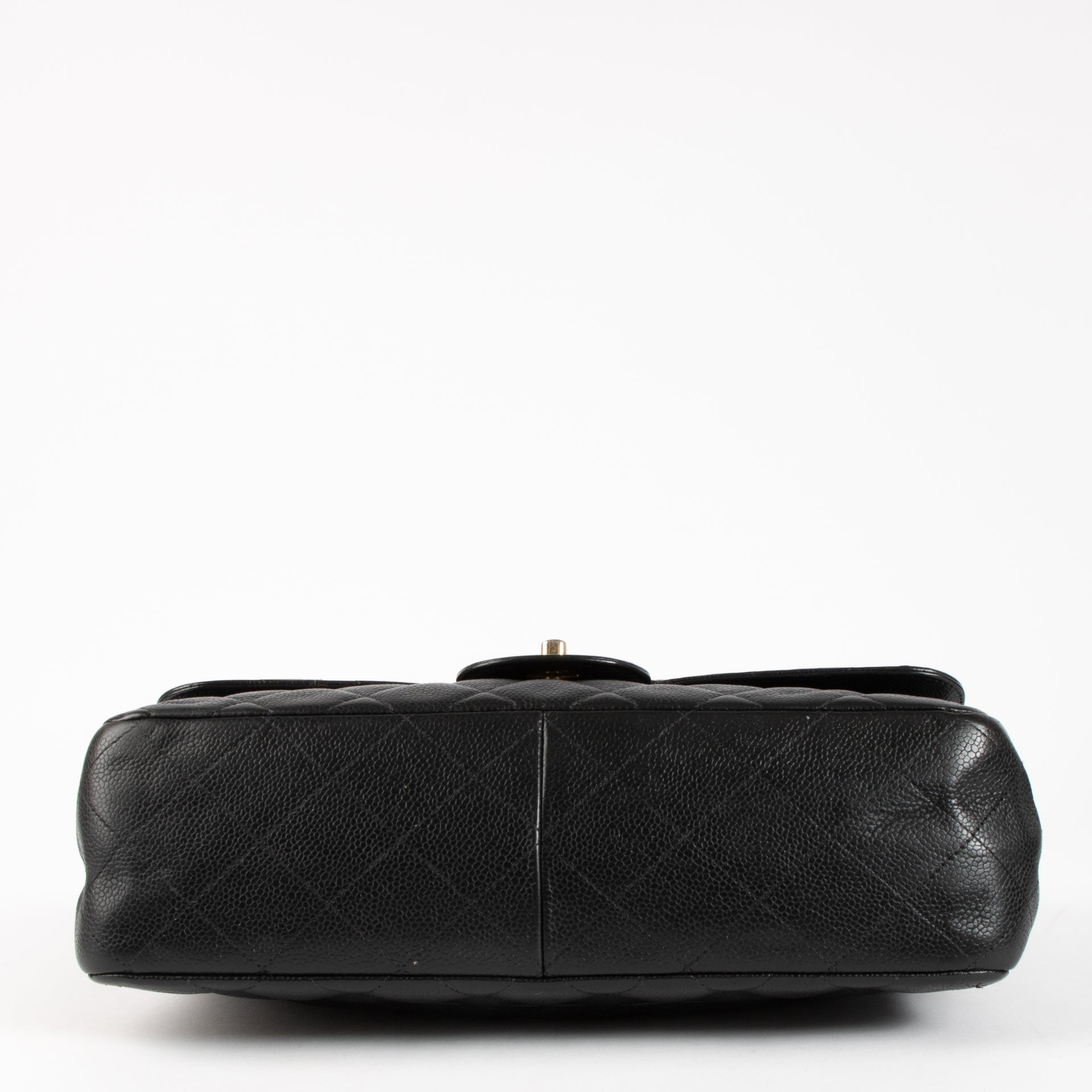 Chanel Black Caviar Large/Jumbo Classic Bag