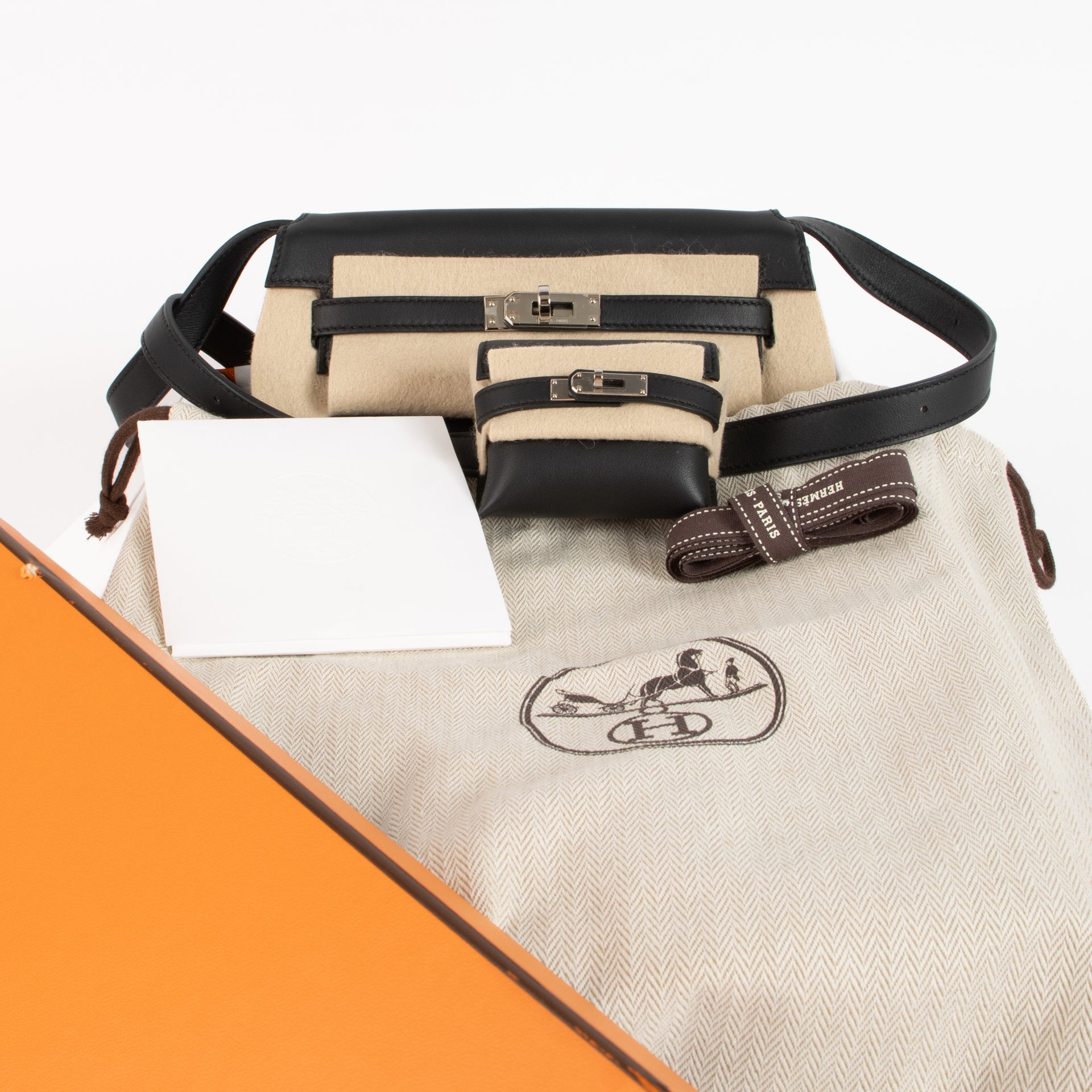 Hermès Kelly Moove Black Swift PHW