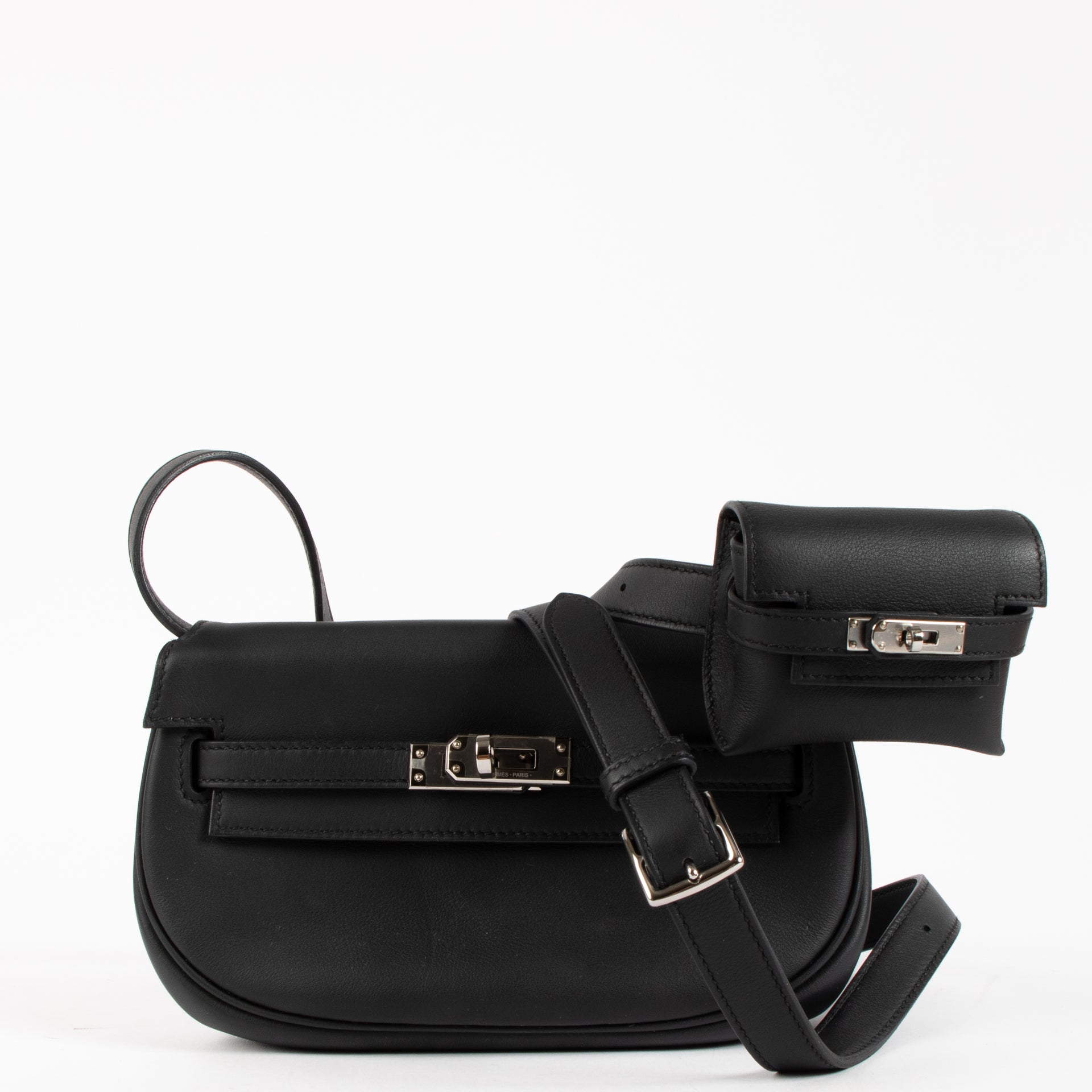 Hermès Kelly Moove Black Swift PHW