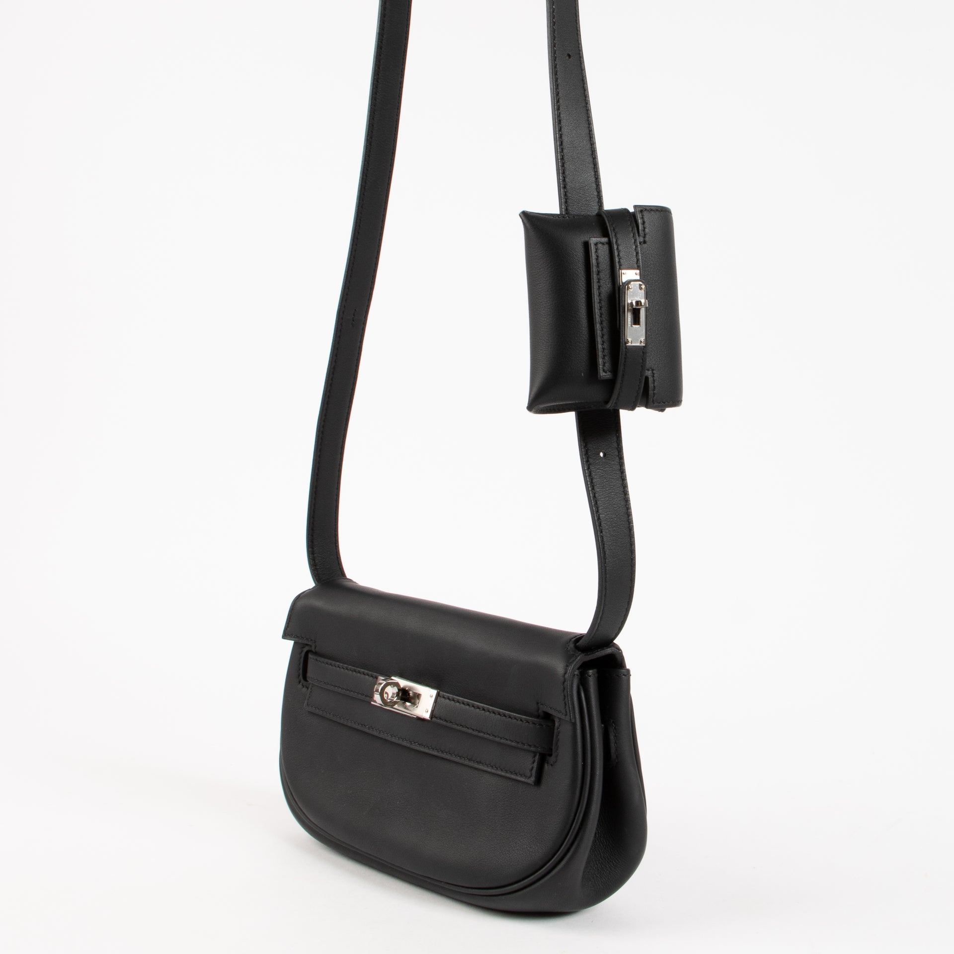 Hermès Kelly Moove Black Swift PHW