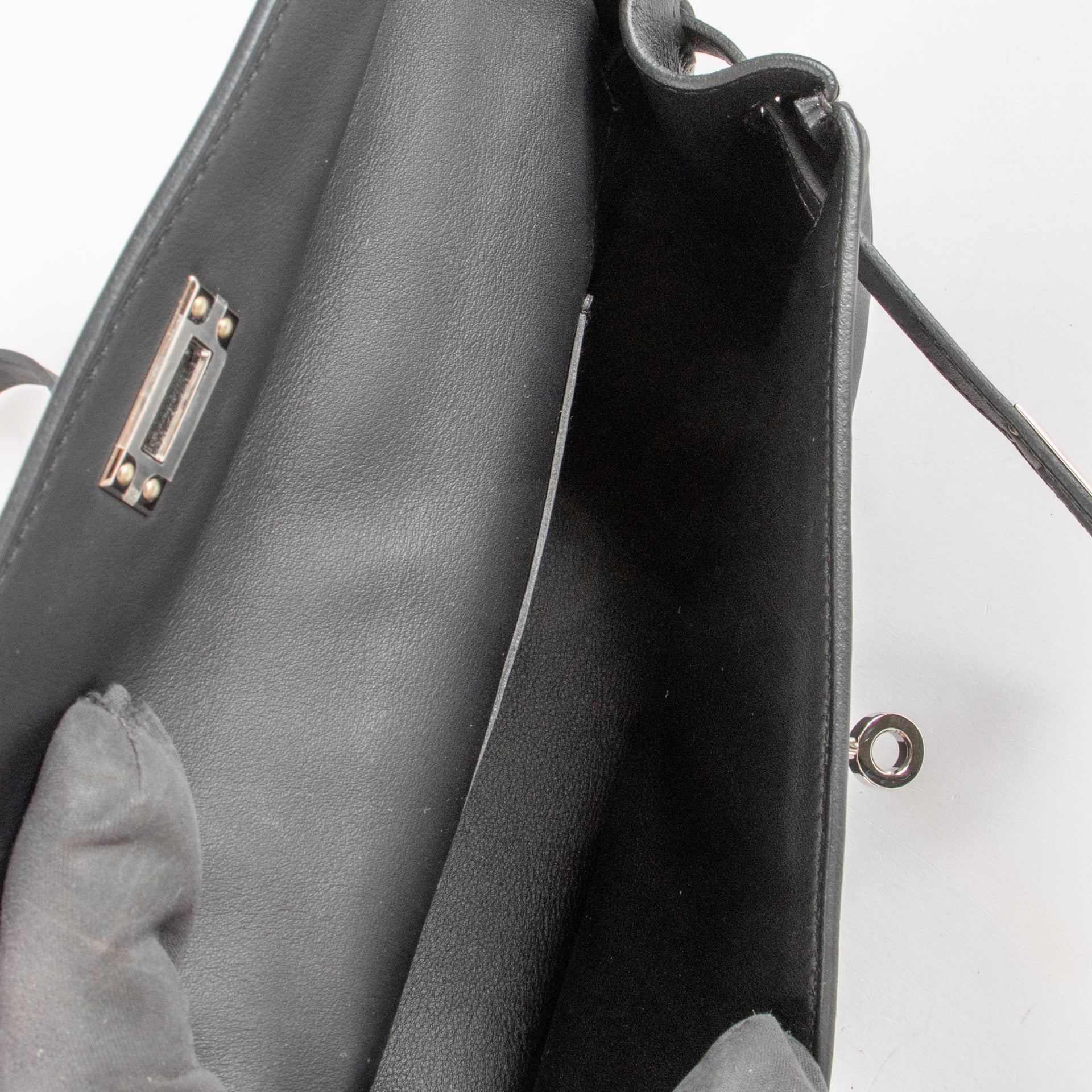 Hermès Kelly Moove Black Swift PHW